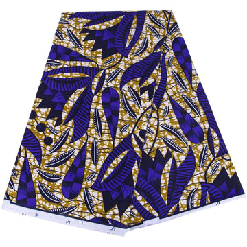 6 Yards African Fabrics Bright Color Polyester African Kente Cloth Ankara Fabric Sewing for Crafts