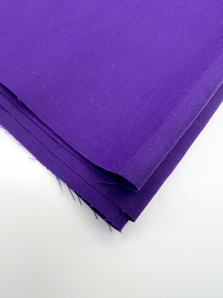 Cotton Polyester Fabric by The Yard - 60" Wide Broadcloth Fabric, Soft, Lightweight & Breathable Material for Lining