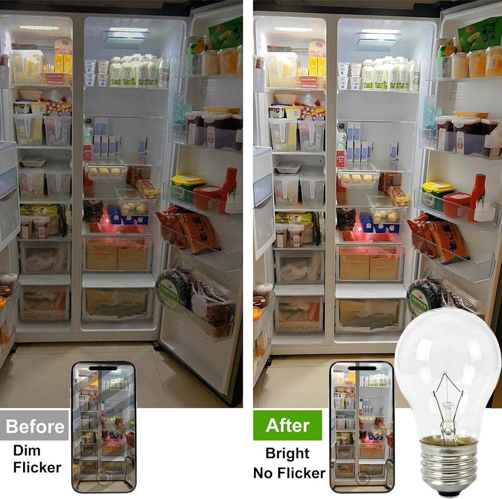 Appliance Oven Light Bulb 40W A15 E26 Lava Lamp Bulb,4 Pack
