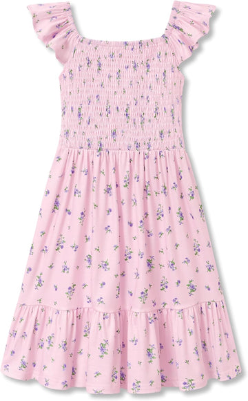 Casual Dress, Solid & Ditsy Floral Print Sundress
