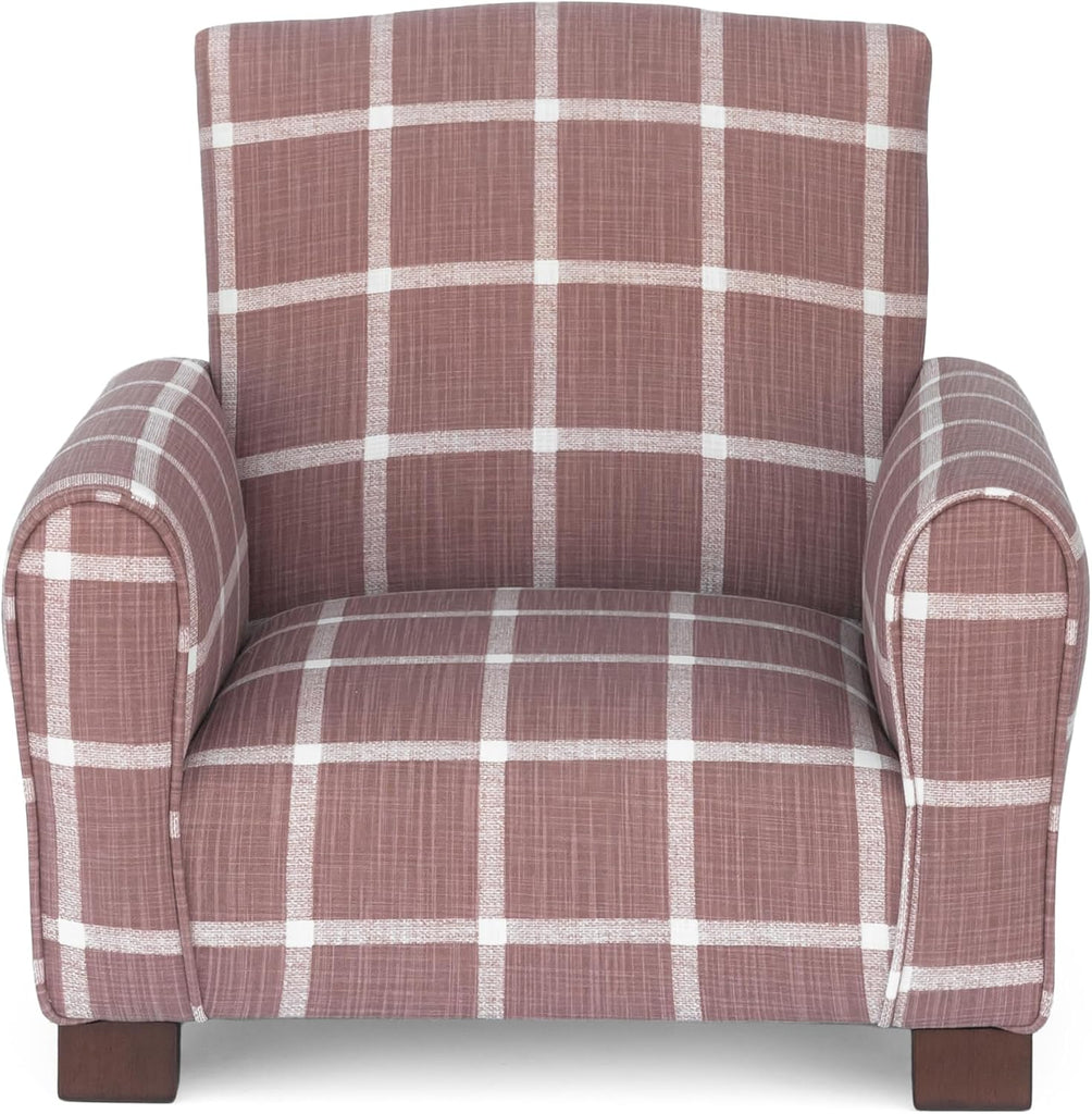 Toddler Personalized Armchair, Kids Upholstered Rocking Chair with Personalization, Toddler Chair with Personalized