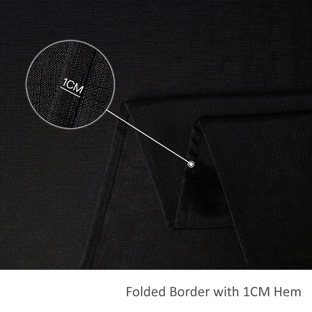 Jacquard Tablecloth Stain Resistant Waterproof Wrinkle Resistant Spillproof Washable Soft Slubby Texture Table Cloth