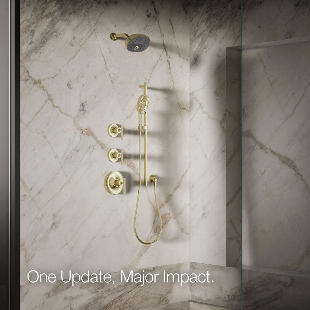 26290-G-AF Statement Three-function showerhead, 1.75 gpm, Vibrant French Gold