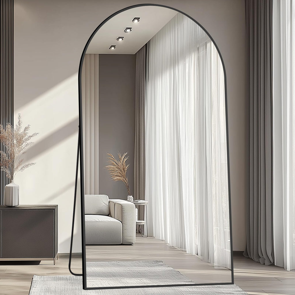 82"x44" Oversized Mirror Full Length, Arched Mirror Full Length
