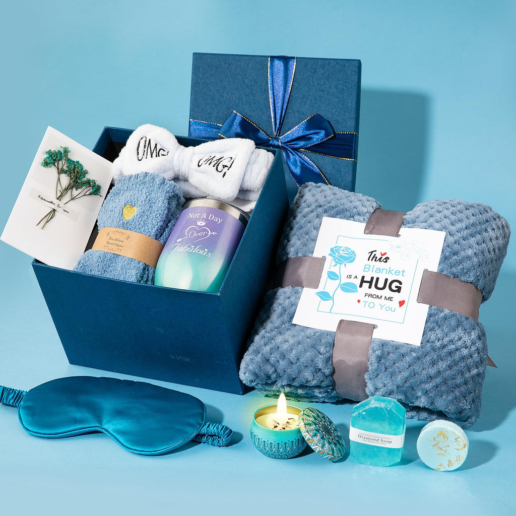 Gifts Basket for Women, Birthday Gifts for Women Birthday Presents Friendship Gifts Get Well Soon Gifts Self Care
