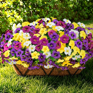 20 Bundles Artificial Fake Fall Flowers for Outdoors, UV Resistant