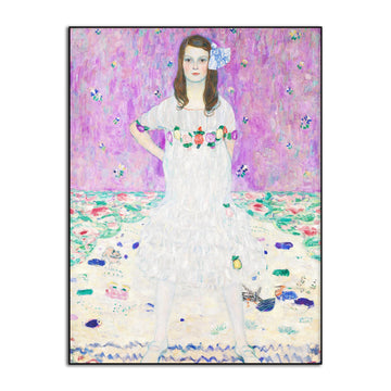 Gustav Klimt Wall Art Poster - Mada Primavesi Canvas Wall Art - Girls' Bedroom Decoration - Famous Painting
