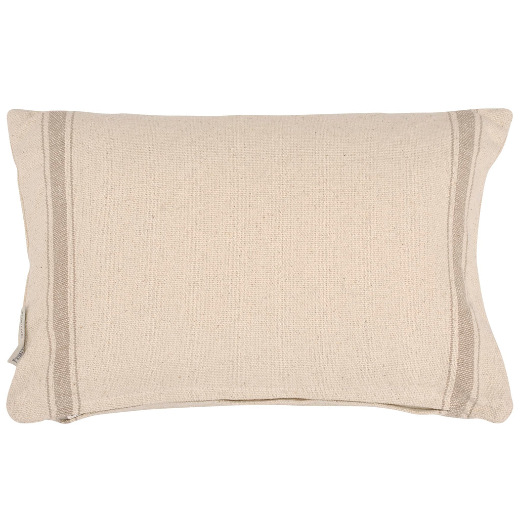 Light Striped Pillow, 15 x 10-Inches, Pray Big