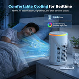 Portable Air Conditioners Desktop AC Unit with Water Ice Cooling Mist