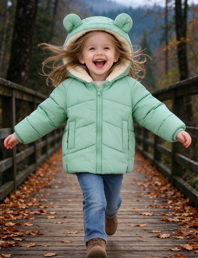 Girls Winter Coat Toddler Fleece Jakcet Kid Baby Puffer Jackets for Boys