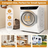 Portable Washer and Dryer Combo Set, 2.8 CU. FT. Portable Clothes Dryers with Boot Dryer, 28 lbs Fully Automatic