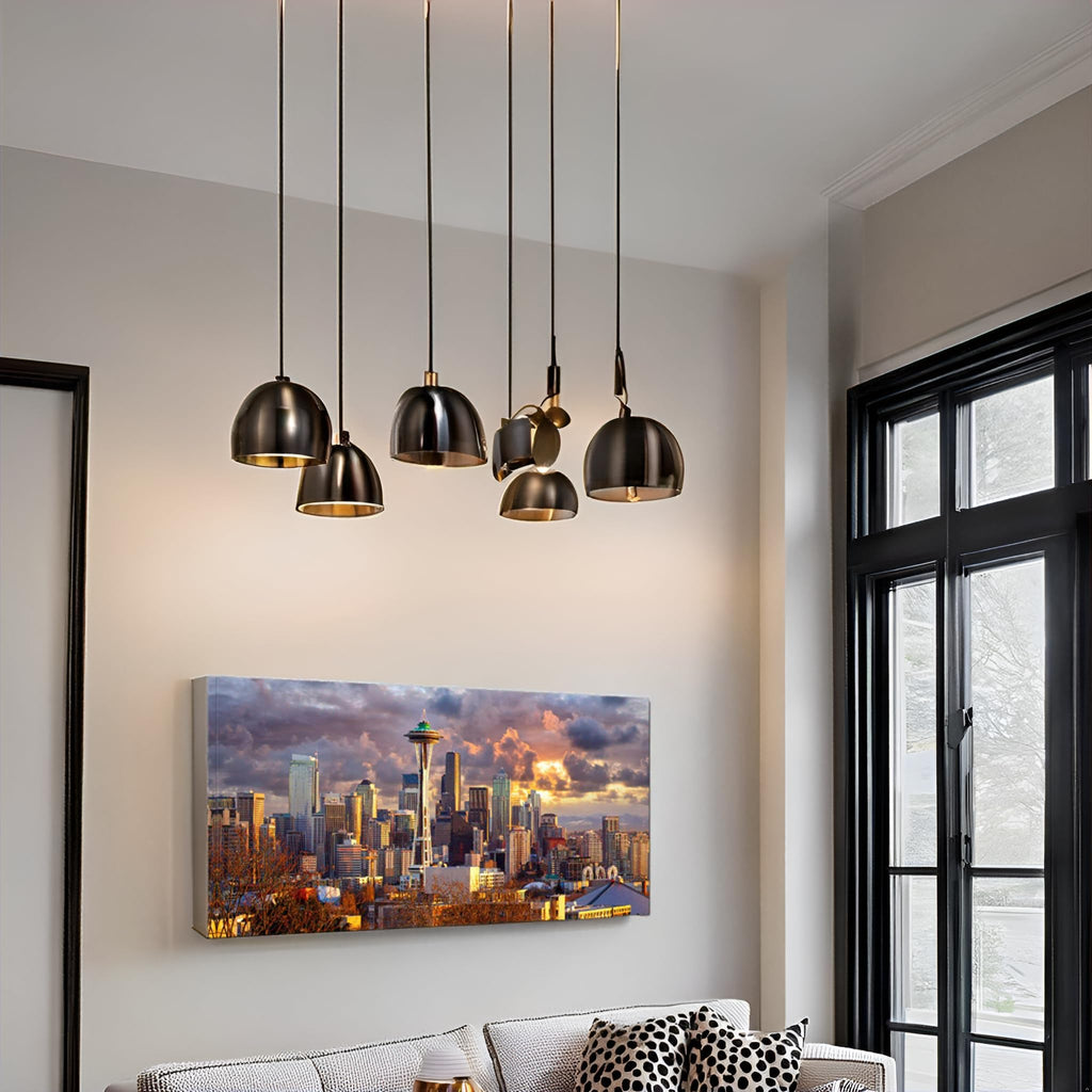 Extra Large Seattle City Wall Canvas Print Home Office Bedroom Decor