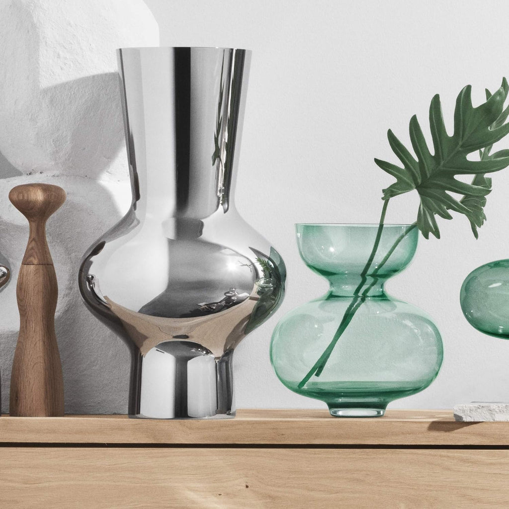 Alfredo Mouth-Blown Glass Vase