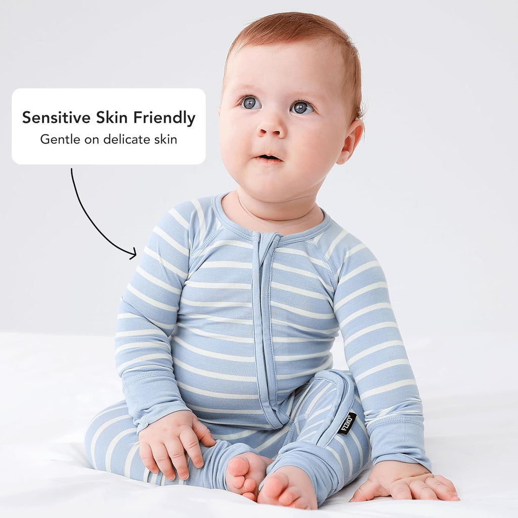 Onesie Pajamas, Viscose from Bamboo, & Sleepers