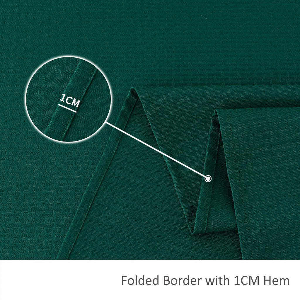 Rectangle Tablecloth Weaved Design Water Resistant Wrinkle Free Spill-Proof Soft Table Cloth Decoration, Banquet
