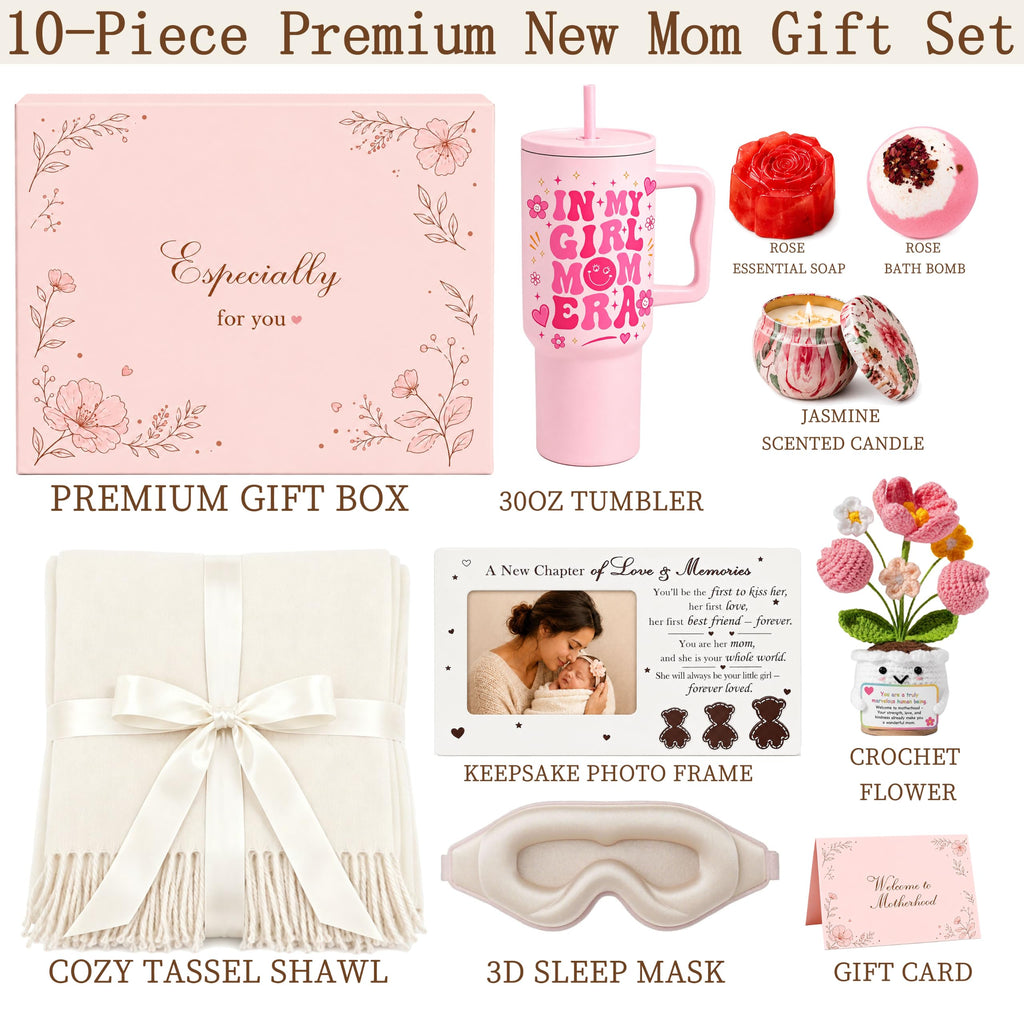 Mom Gift Basket, Self-Care Gift Set