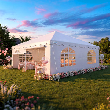 20x20 Heavy Duty West Coast Frame Party Tent, with Sides
