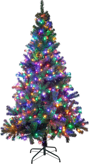 4Ft Premium Artificial Christmas Tree with 240 LED Multicolor