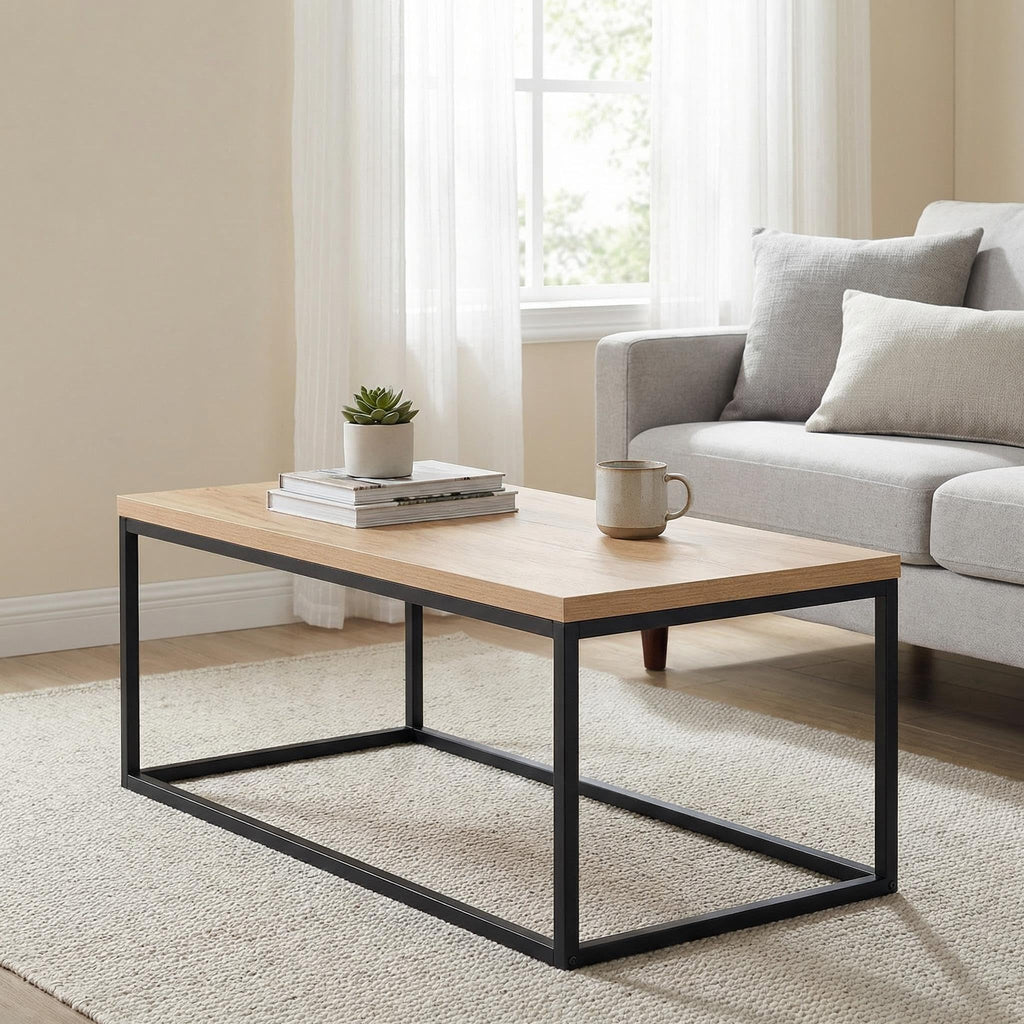 Natural Oak Coffee Table, 40"