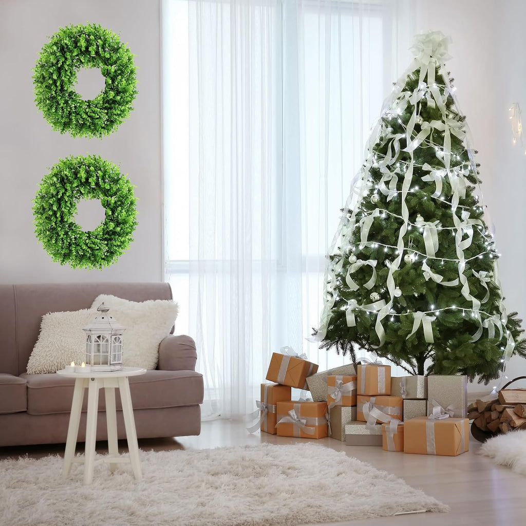 20" Boxwood Wreath Artificial Preserved Front Door