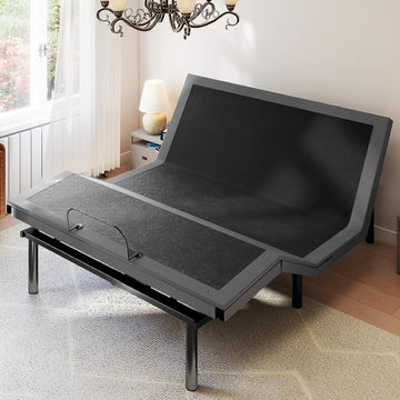 Full Adjustable Bed Frame, Electric Base, USB, Zero Gravity