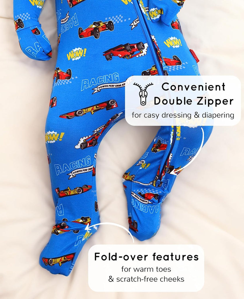 Viscose Baby Footless Pajamas Soft Sleepers