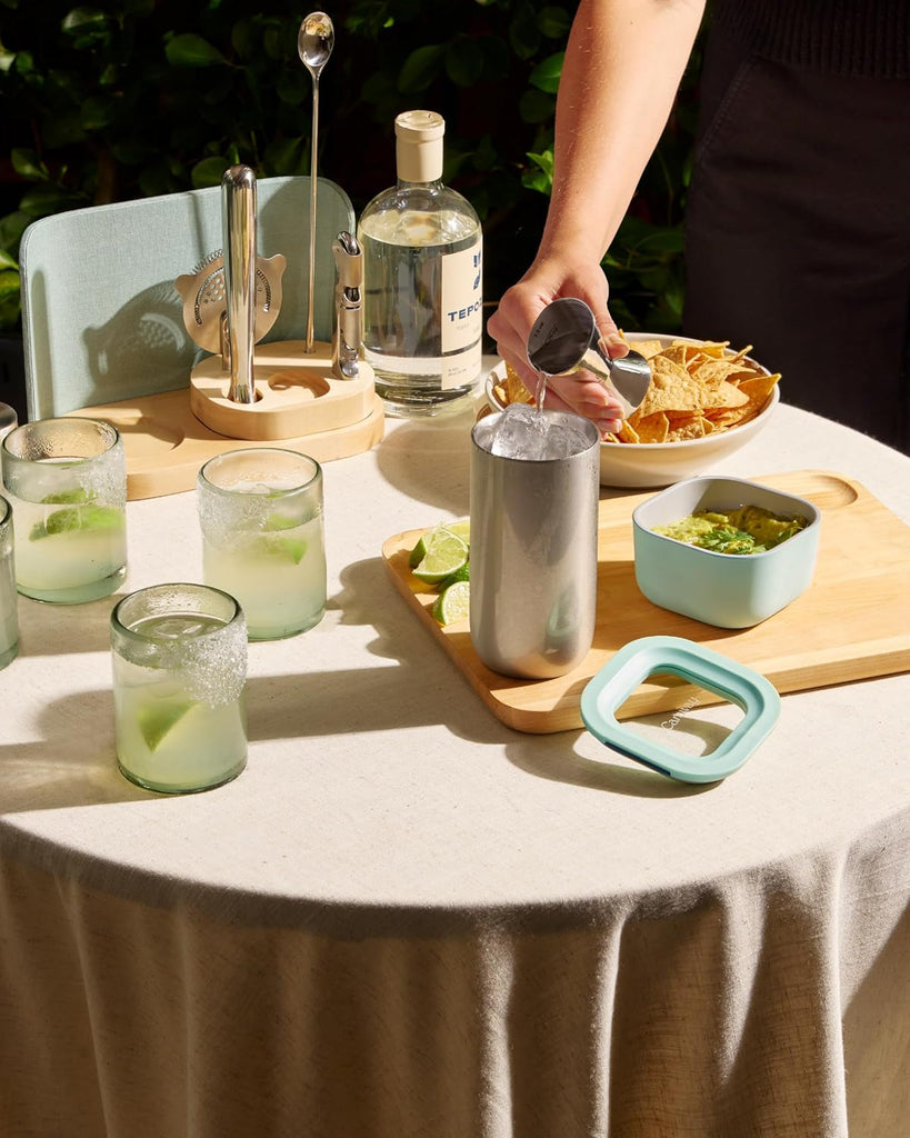 9-Piece Complete Bar Set with Organizer - Set of 9