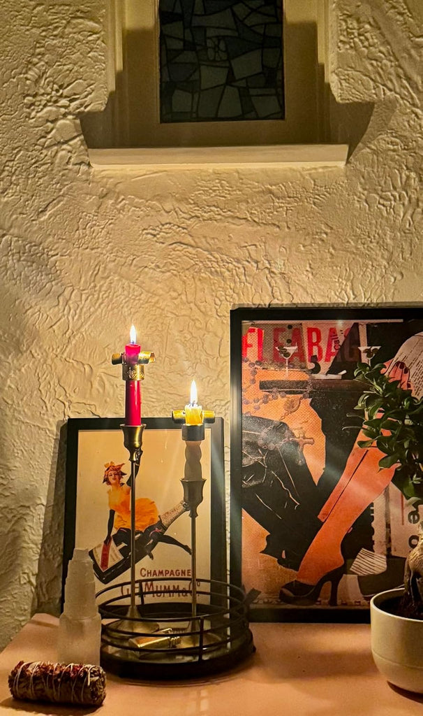 Automatic Candle Extinguisher | All-in-One Candle Snuffer & Wick Trimmer | American Solid Brass Design | Unique Gift