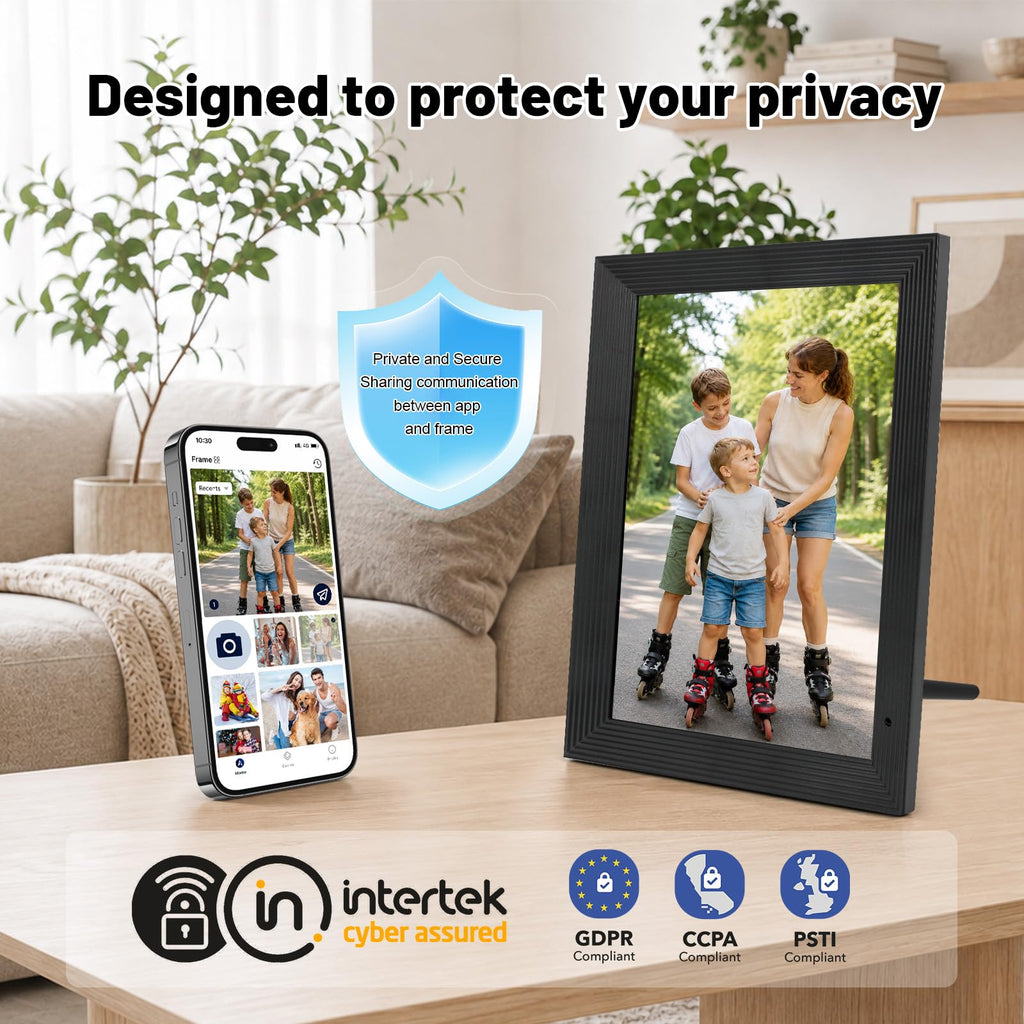 10.1 Inch Digital Picture Frame, Setup to via AiMOR APP