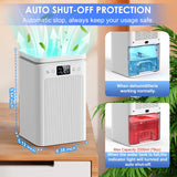 Dehumidifier,75 OZ Water Tank, Quiet Dehumidifiers for Home,Basement, Bedroom,Bathroom, RV,Closet with Auto Shut Off