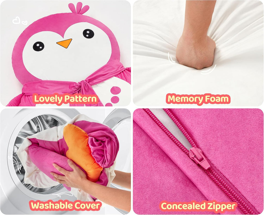 Bean Bag Chair for Kidsbean Bag Playroom Living Room Pink