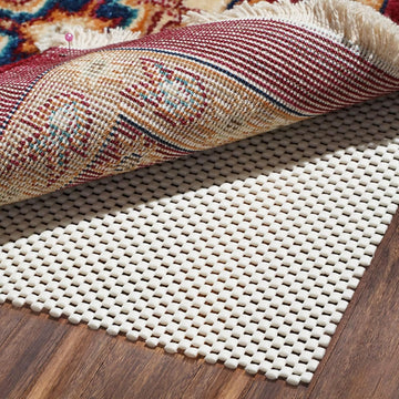 BAGAIL Non-Slip Rug Pad Gripper 5x7 ft for Area Rugs and Hardwood Floors - Set of 35