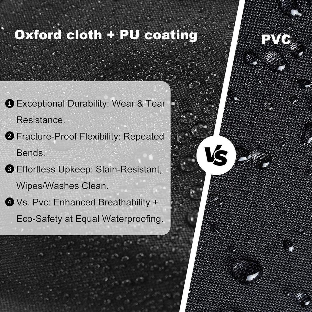 Outdoor Furniture Covers, Custom Size 48"(D) x 28"(H) Round Patio Table and Chair Waterproof Covers, Heavy Duty