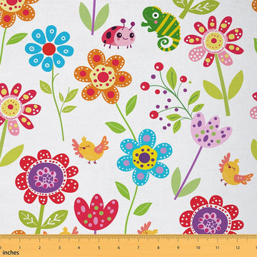 Floral Fabric by The Yard Soft 10 Yards