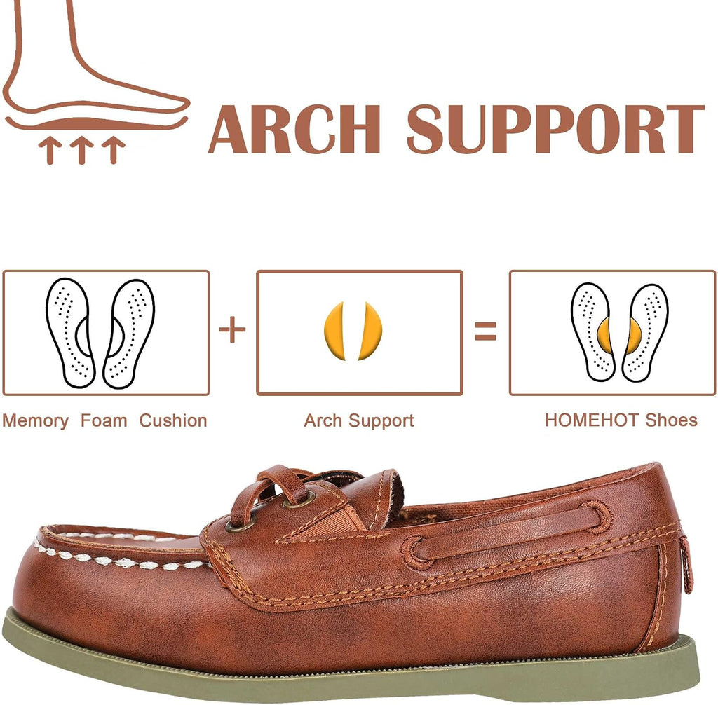 Boys Dress Shoes Casual School Shoes Slip on Boys Loafers (Toddler/Little Kid/Big Kid)