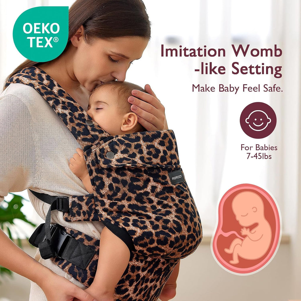 PureHug Baby Carrier - Ergonomic, Cozy and Lightweight for 7-45 lbs