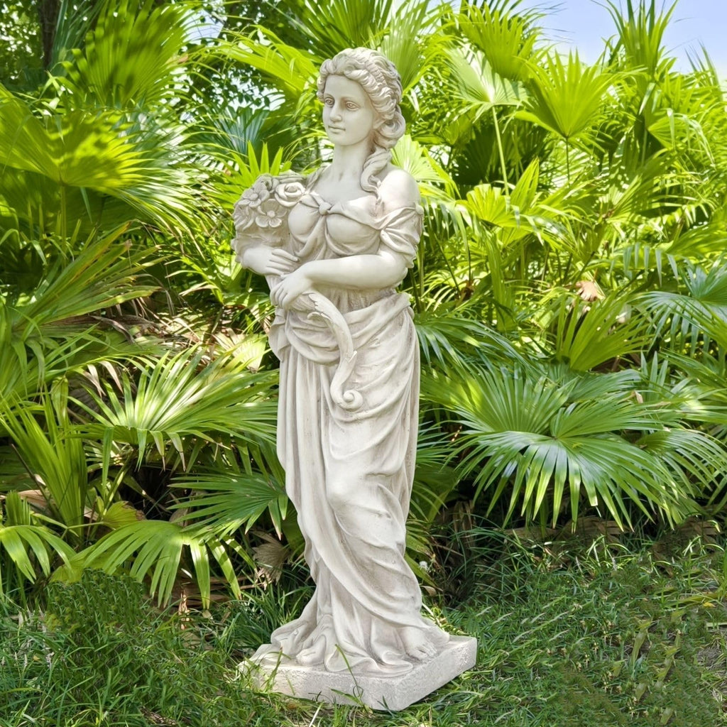 45'' High Large Spring Goddess of the Four Seasons Statue