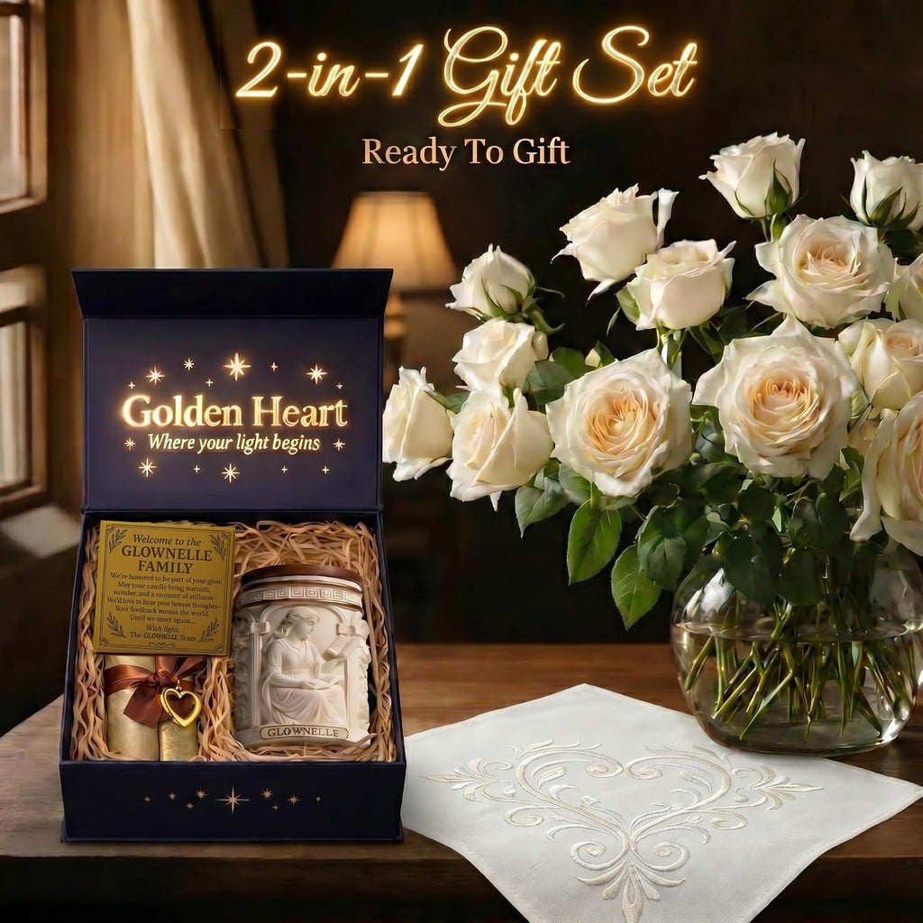 Birthday Gifts for Women - 100% Soy Candles Non Toxic, Lavender & Vanilla Orchid, , Natural Soy Wax, Elegant