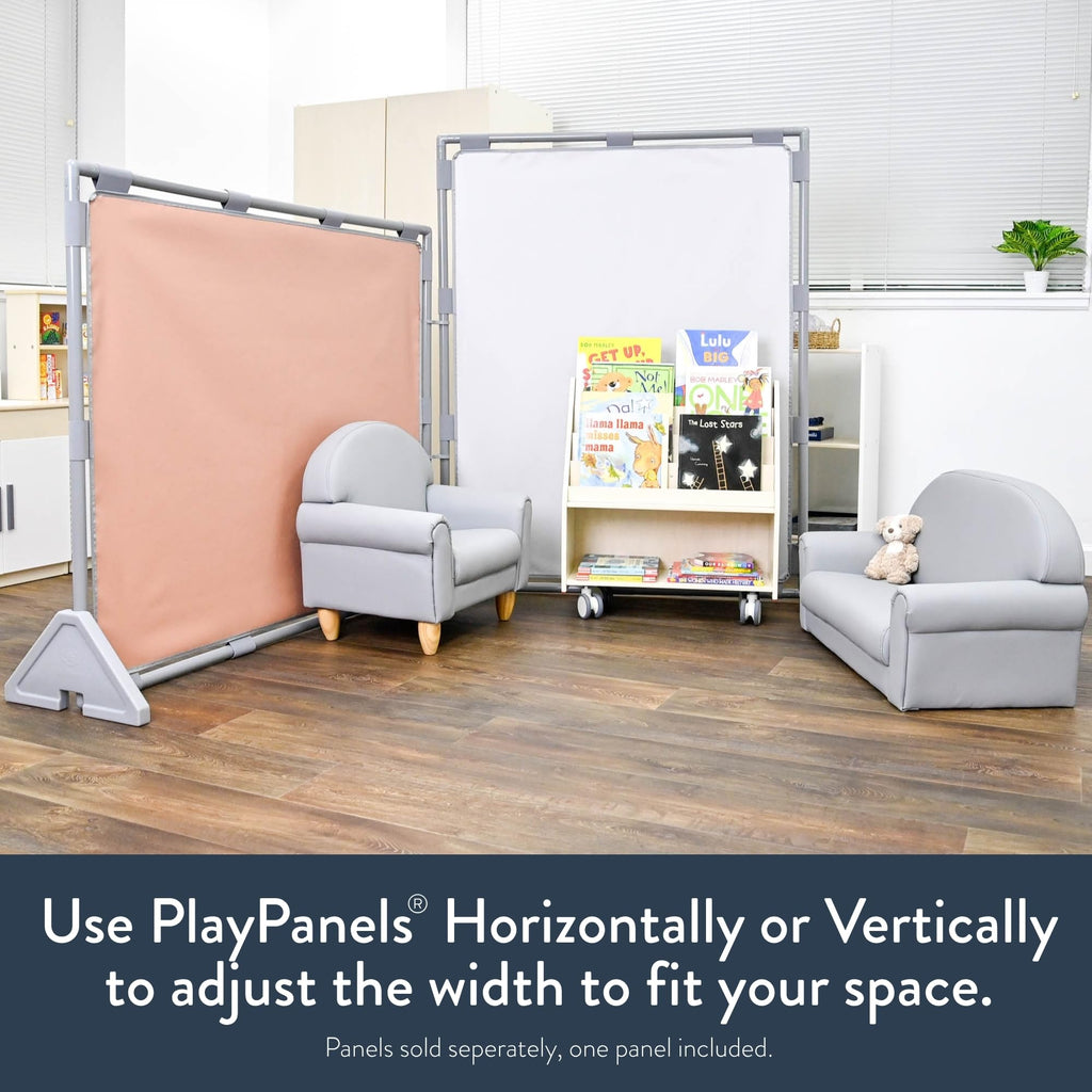 PlayPanel Room Divider 59.5" x 47.5", Glacier Gray