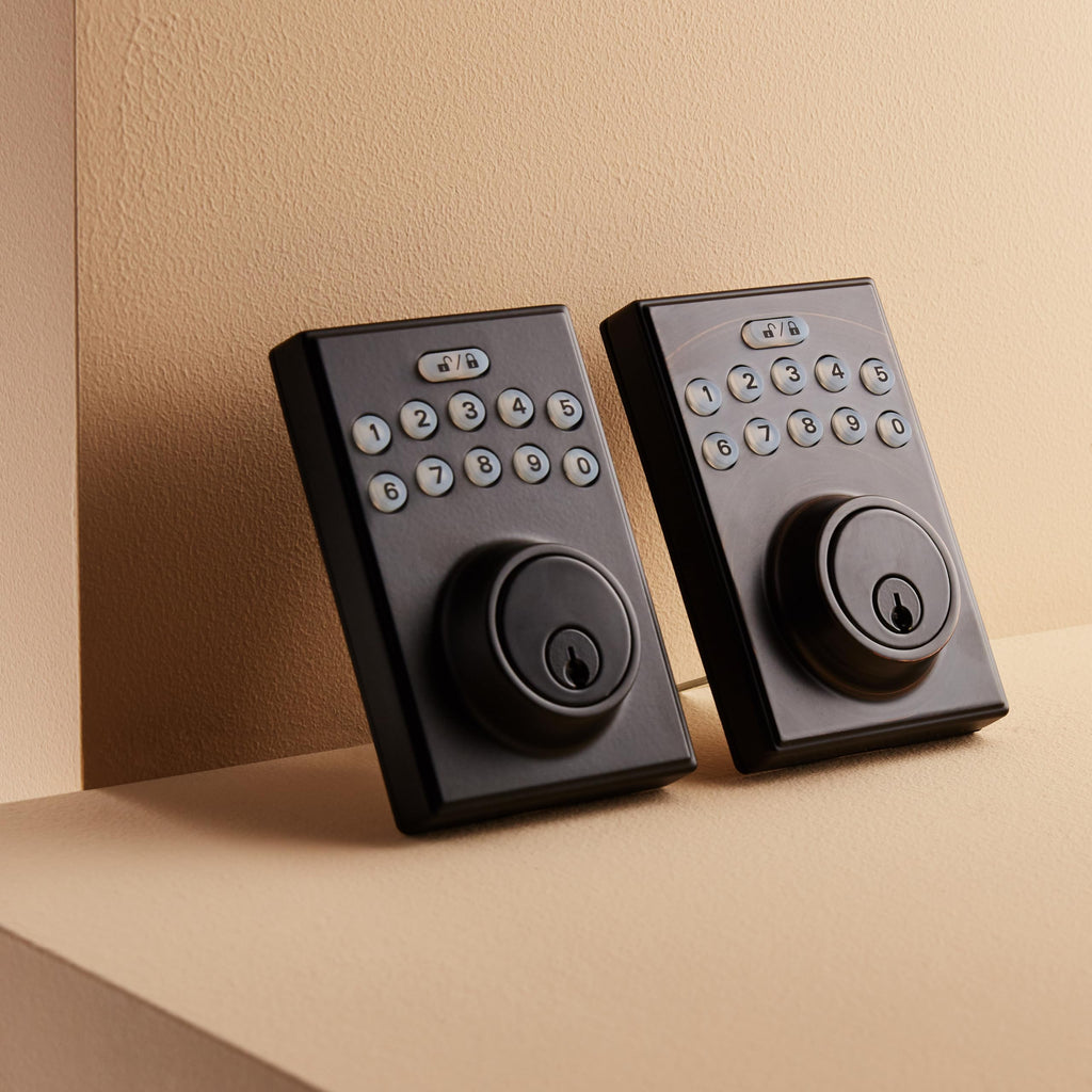 Electronic Keypad Deadbolt Door Lock with Touch-Control Keyless Entry, Auto Lock, Create Codes for Guests