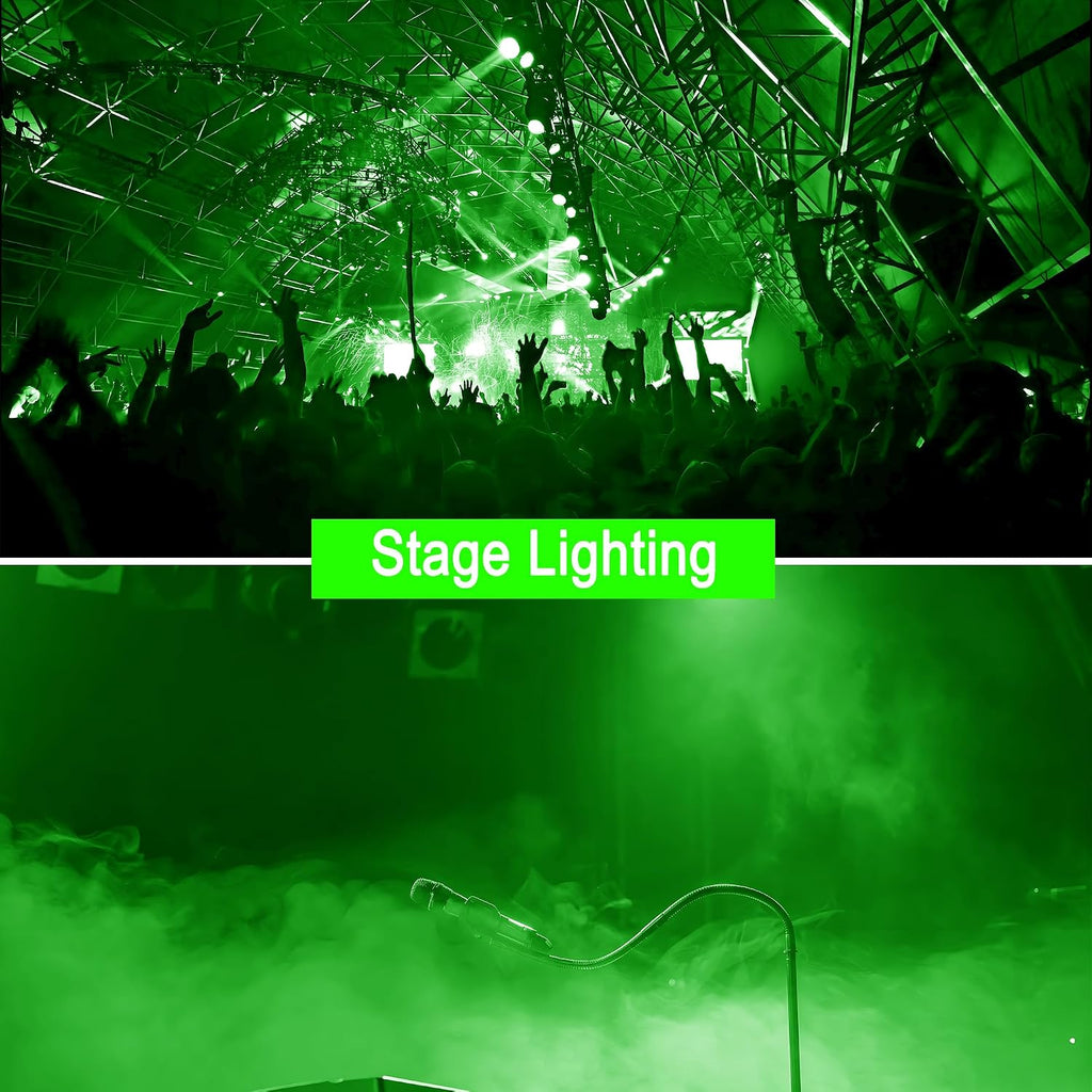 Green Colored Flood Light Bulbs - 15W(100W Equivalent), E26 Base