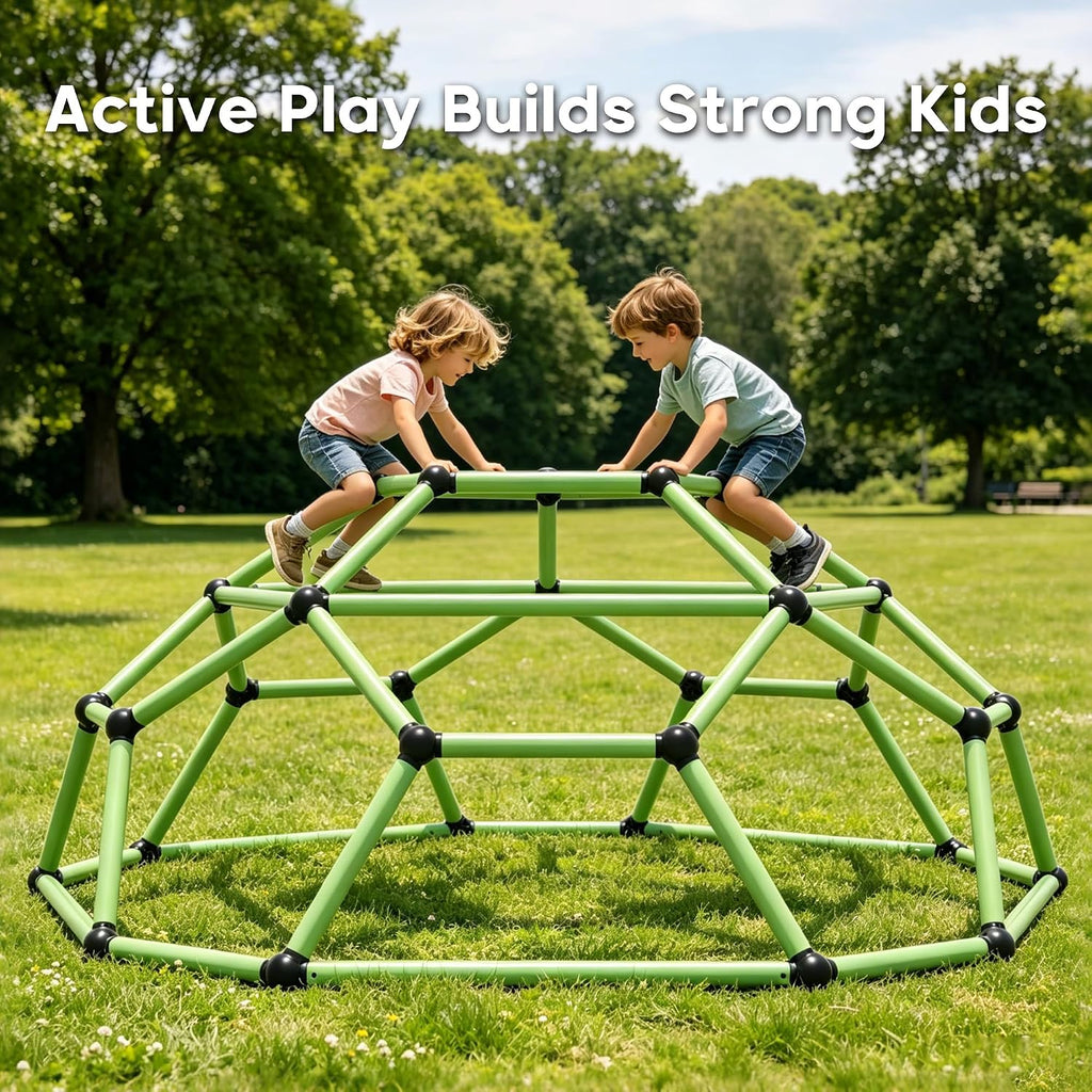 6.5FT Climbing Dome, Kids Outdoor Toys, Geometric Dome Climber for Backyard | Sturdy & Portable, UV-resistant