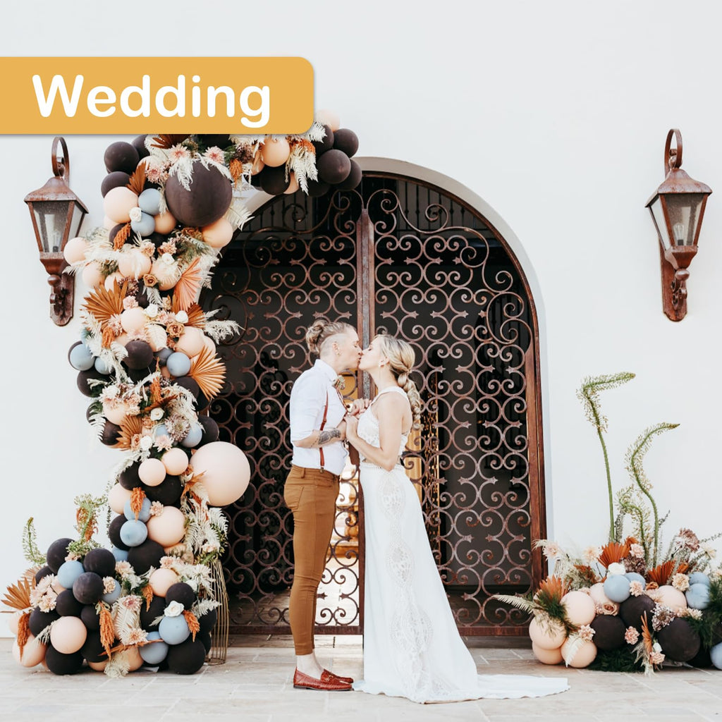 Balloon Arch Kit, Bendable 8FT and 6FT Half Balloon Arch Stand