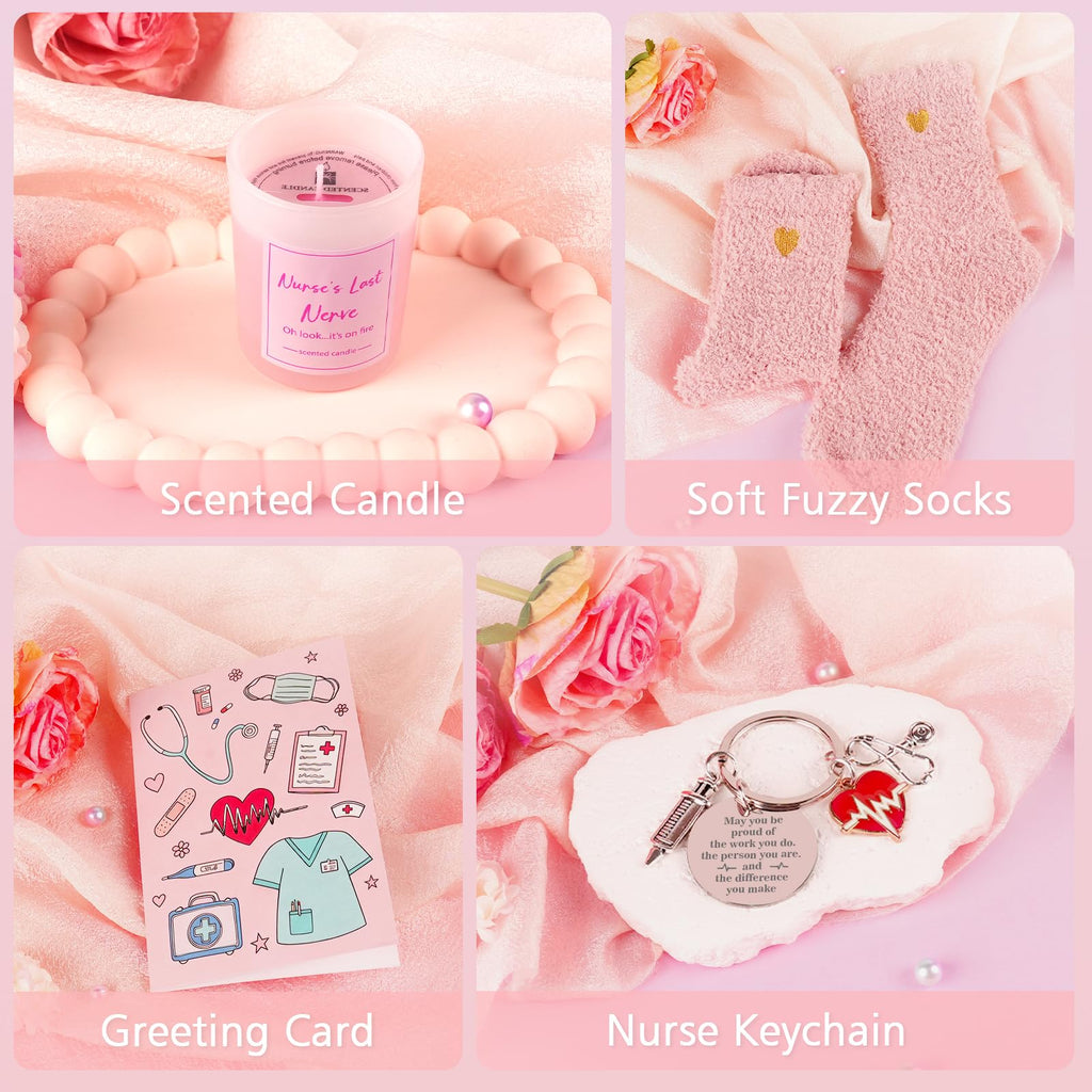 Nurse Gifts for Women, RN Nurse Practitioner Gift Baskets for Christmas Birthday Nurses Week Graduation | Bulk
