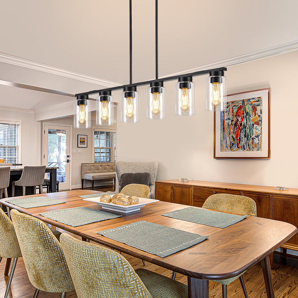 Dining Room Light Fixture Island Lights 6 Light Kitchen Island Light Fixtures Farmhouse Dining Room Light Linear