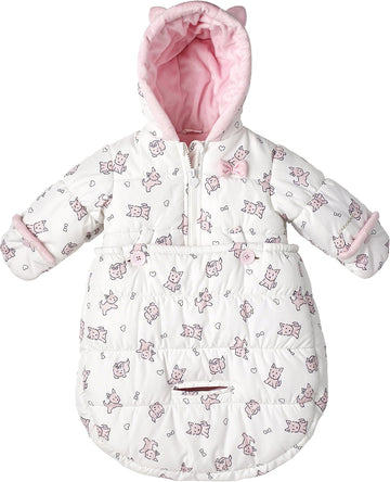 Infant Baby Girl Boy Puffer Carbag Pram Bag Snowsuit Bunting