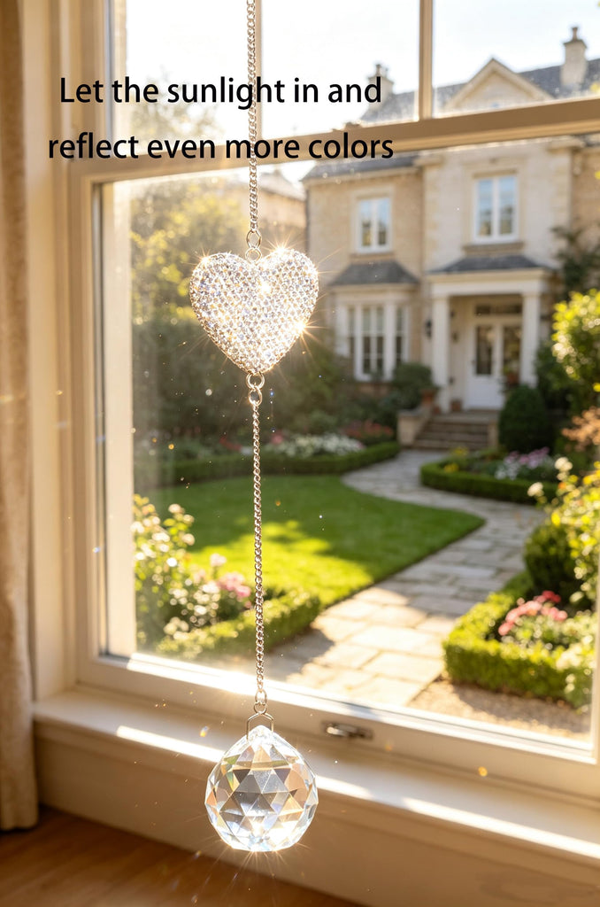 Sympathy Gifts for Loss of Loved One Crystal Ball Suncatcher, Bereavement Memorial Gifts for Loss of Father Mom Dad
