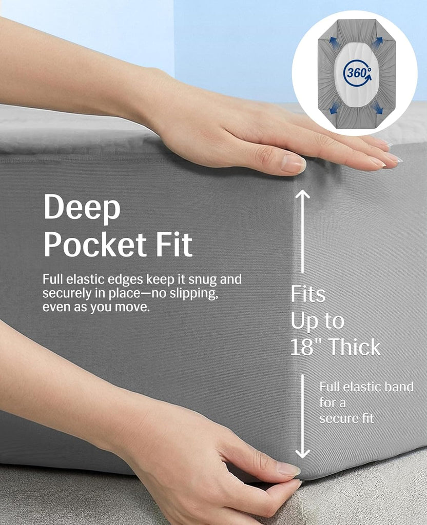 Cooling Mattress Pad King for Hot Sleepers with Arc-Chill 3.0 | PCM Cooling Mattress Topper Stay Cool All Night