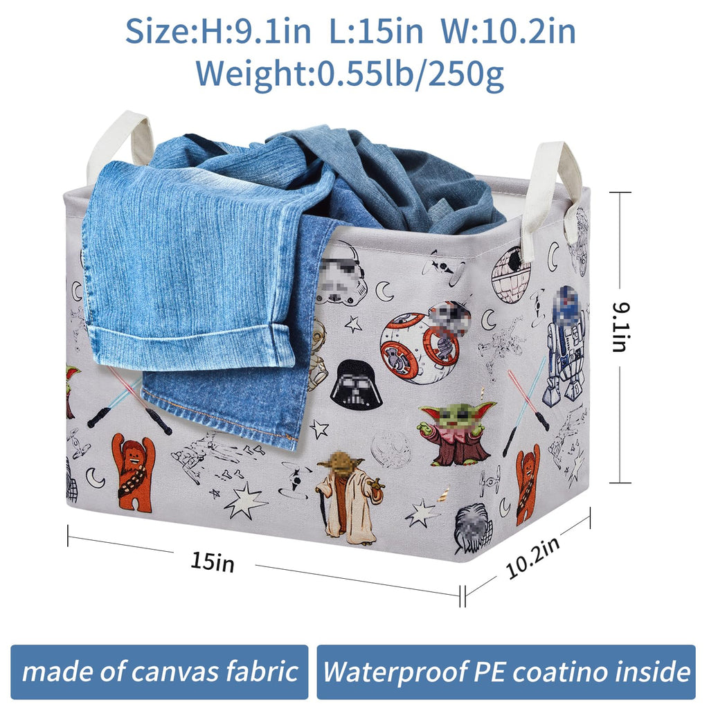 Room Nursery Decor,Baby Laundry Large Hamper Foldable With Waterproof Pe Coating,Dirty Clothes Basket Featuring The
