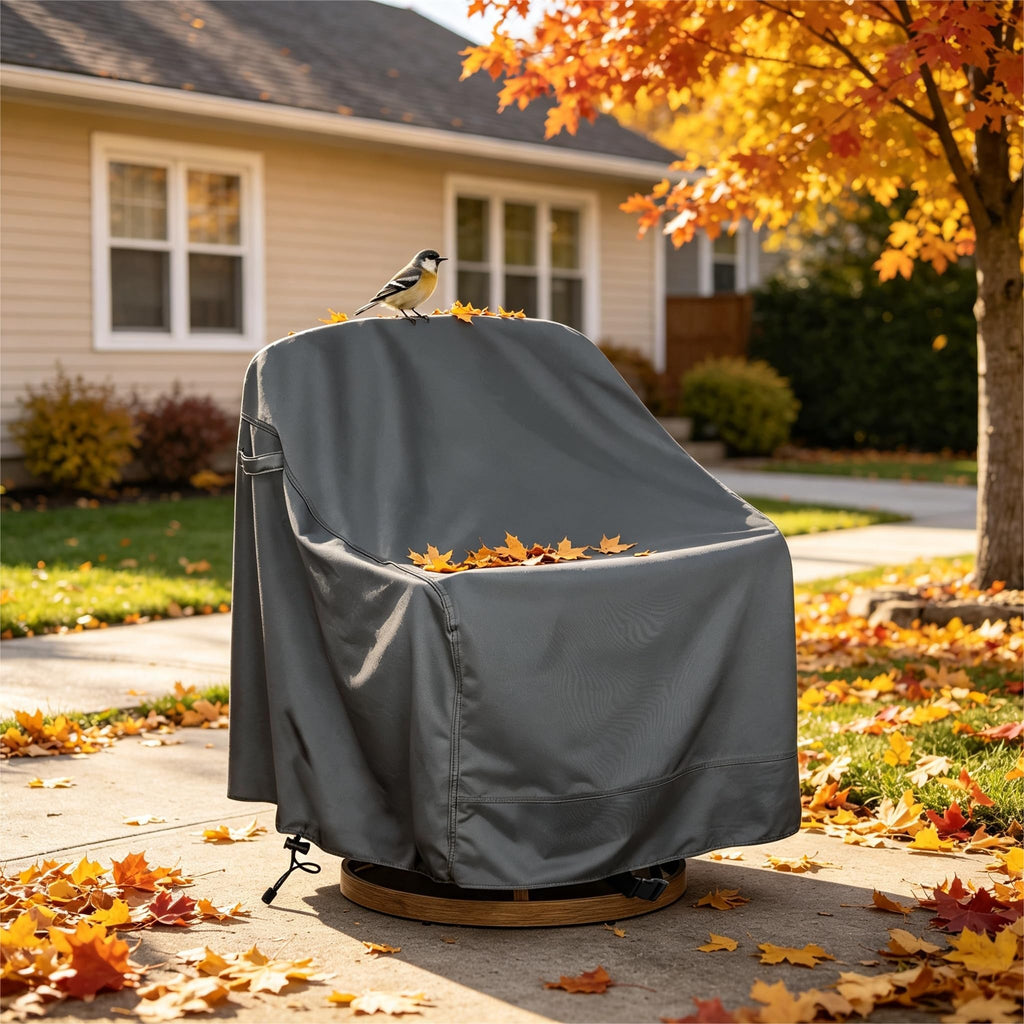 Outdoor Swivel Lounge Chair Cover, Waterproof Patio Furniture Cover